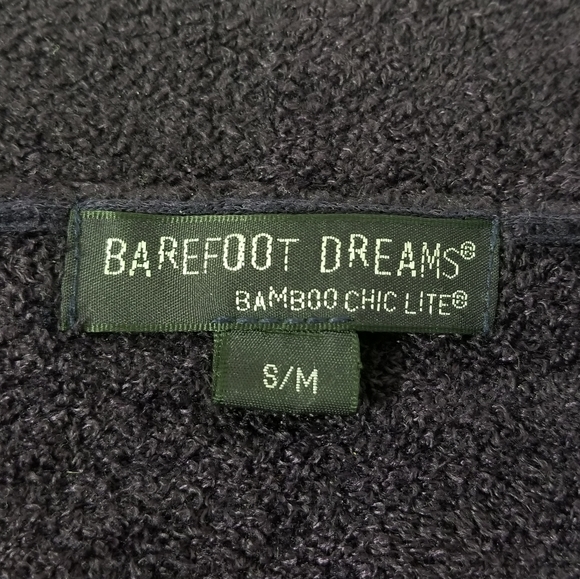 BAREFOOT DREAMS Cozychic Lite Calypso Drape Front Cardigan Size S/M Purple 436 - Picture 4 of 8